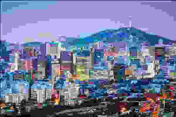 مدينة سيول في كوريا الجنوبية